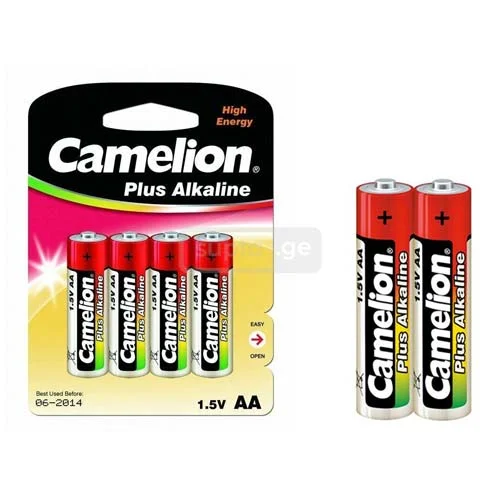 CAMELION Alkaline Plus AA ელემენტი 1*4ც